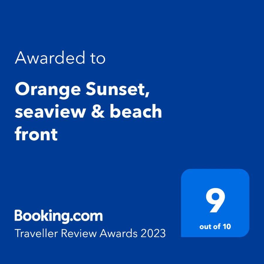 Orange Sunset, Seaview & Beach Front Αλγκέρο Εξωτερικό φωτογραφία